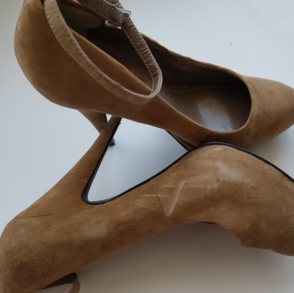 ALDO SUEDE ankle strap pumps - Picture 4 of 5